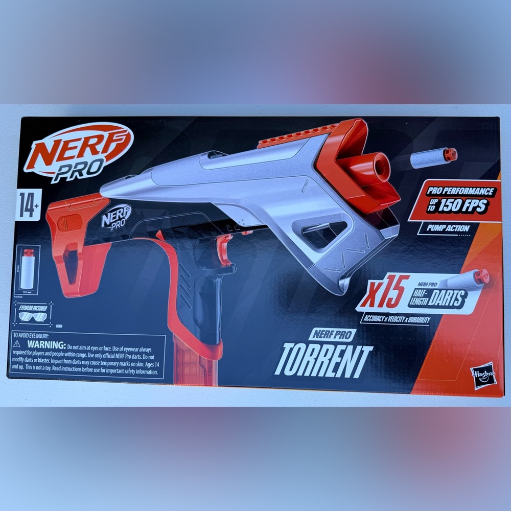 Nerf Pro Torrent Blaster Pro Performance New Sealed